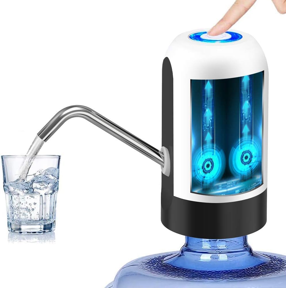 Automatic Wireless Water Can Dispenser Pump for 20 Litre Bottle Can, with Low Noise & High Efficiency (Premium Quality)